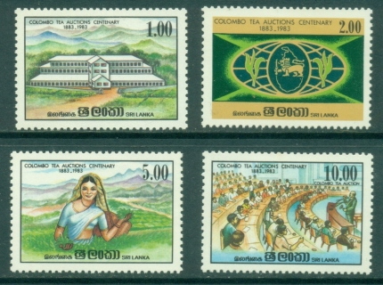 Sri-Lanka-1984-Colombo-Tea-Auctions-Centenary-MLH