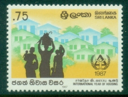 Sri-Lanka-1987-International-year-of-Shelter-for-the-Homeless-MLH