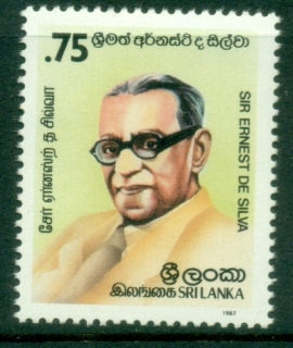 Sri-Lanka-1987-Sir-Ernest-de-Silva-MLH