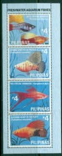 Philippines-1992-Freshwater-Aquarium-Fish-MS-MUH