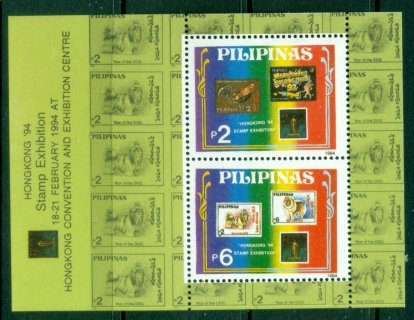 Philippines-1994-Hong-Kong-Stamp-Exhibition-MS-MUH_1