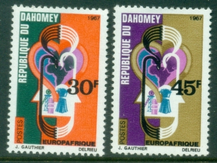 Dahomey-1967-Europ-Afrique-FU