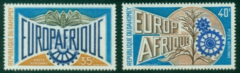 Dahomey-1973-Europ-Afrique-MUH