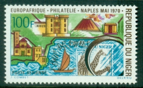 Niger-1970-Europ-Afrique-Bay-of-Naples-Stamp-Ex-MUH