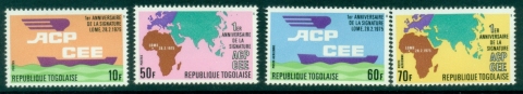 Togo-1976-Europ-Afrique-Treaty-MUH