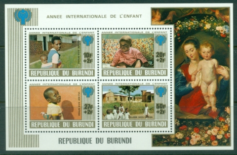 Burundi-1979-IYC-International-year-of-the-Child-MS-MUH