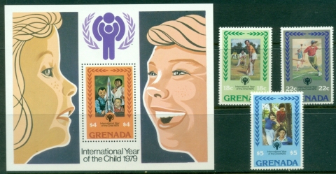 Grenada-1979-IYC-International-year-of-the-Child-MS-Muh