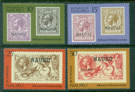 Nauru-1976-Stamp-Anniversary-MUH