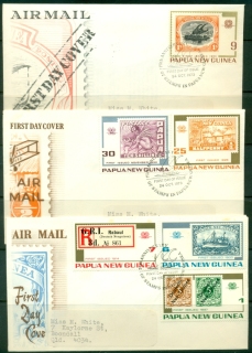 PNG-1973-Stamps-Anniversary-3x-FDC