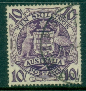 Australia-1948-50-Coat-of-Arms-10sh-FU_1