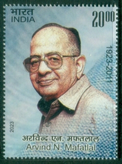 India-2023-The-100th-Anniversary-of-Birth-of-Arvind-N.-Mafatlal-1923-2011