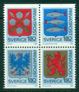 Sweden-1985-Discount-Stamps-Coat-of-Arms-MUH_2