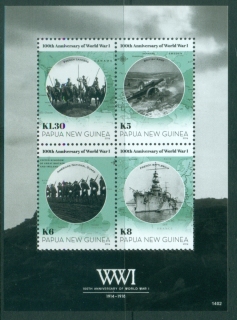 PNG-2014-The-100th-Anniversary-of-the-Beginning-of-World-War-I-MS-MUH_1