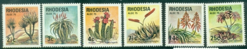 Rhodesia-1975-Desert-Plants-Aloes-MUH