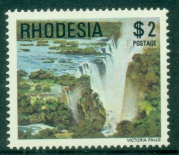 Rhodesia-1978-Pictorial-2-Victoria-Falls-MUH