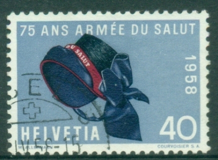 Switzerland-1958-Salvation-Army-FU