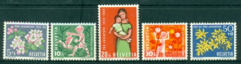 Switzerland-1962-Pro-Juventute-The-50th-Anniversary-MUH