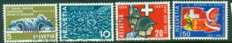 Switzerland-1964-Events-Anniversaries-FU