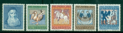 Switzerland-1965-Pro-Patria-The-100th-Anniversary-of-the-Death-of-Fr.-Theodosius-Florentini-1808-1865-MUH