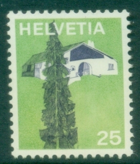 Switzerland-1973-Pictorial-Landscapes-25c-MUH
