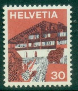 Switzerland-1973-Pictorial-Landscapes-30c-MUH