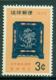 Ryukyu-Is-1969-Philatelic-Week-MUH