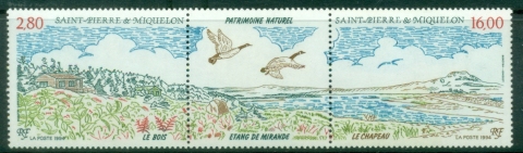 St-Pierre-et-Miquelon-1994-Natural-Heritage-Miranda-Pool-MUH