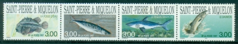 St-Pierre-et-Miquelon-1997-Fish-MUH