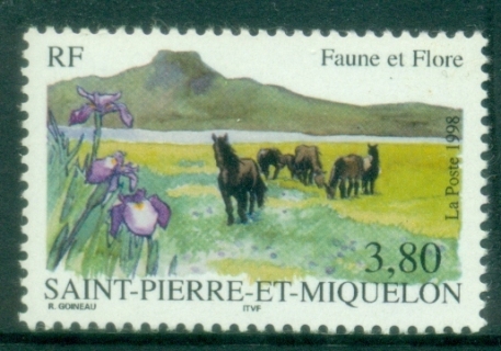 St-Pierre-et-Miquelon-1998-Flora-Fauna-MUH