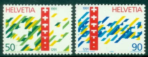 Switzerland-1990-The-700th-Anniversary-of-the-Confederation-MUH