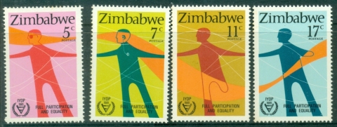 Zimbabwe-1981-International-year-of-Disabled-Persons-MUH