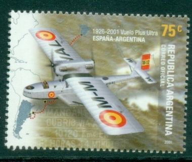 Argentina-2001-The-75th-Anniversary-of-the-Major-Ramon-Francos-Flight-from-Spain-to-Argentina-MUH