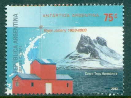 Argentina-2003-Argentine-Antarctica-The-50th-Anniversary-of-Jubanys-Base-MUH
