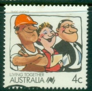 Australia-1988-Living-Together-4c-FU