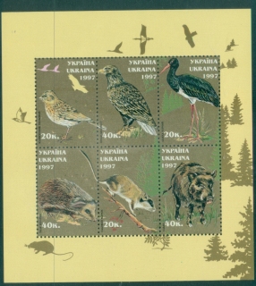 Ukraine-1997-Wildlife-of-Ukraine-MS-MUH