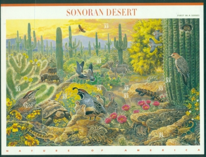 USA-1999-Nature-of-America-Sonoran-Desert-pane-MUH-XL-Shipping