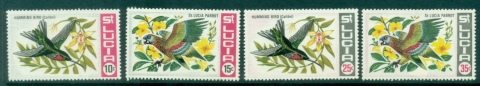 St-Lucia-1969-Birds-MUH