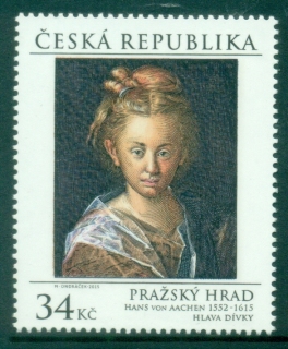 Czech-Republic-2015-Paintings-Head-of-a-Girl-by-Hans-von-Aachen-1552-1615-MUH