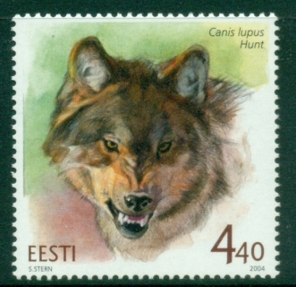 Estonia-2004-Estonian-Fauna-The-Grey-Wolf-MUH