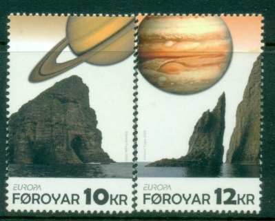 Faroe-Is-2009-EUROPA-Stamps-Astronomy-MUH