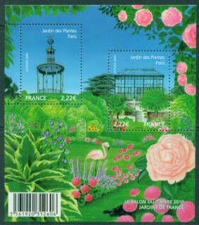 France-2009-International-Stamp-Exhibition-SALON-DU-TIMBRE-2010-Paris-France-MS-MUH