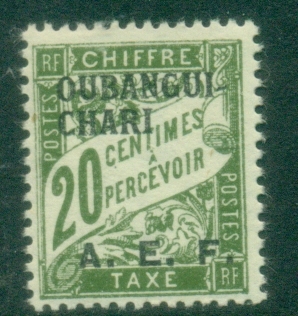 Ubangi-Shari-1928-Postage-Due-20c-MLH