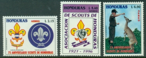Honduras-1996-Airmail-The-75th-Anniversary-of-Honduran-Scouts-Association-MUH