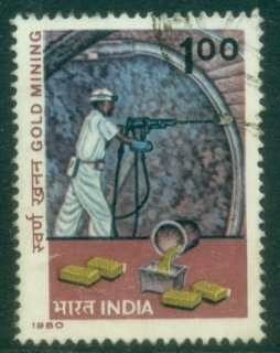 India-1980-Cent-of-Kolar-Gold-Fields-Karnataka-FU