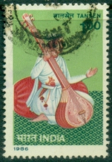 India-1986-Tansen-Musician-and-Composer-Commemoration-FU