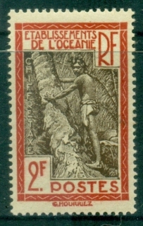 French-Oceania-1929-Postage-Due-2fr-MUH