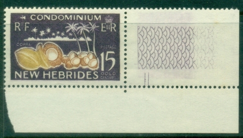 New-Hebrides-Br-1963-Local-Flora-and-Fauna-15c-MUH