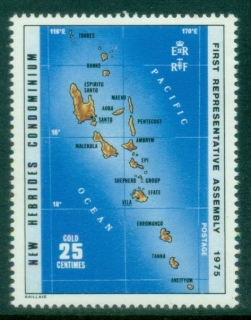 New-Hebrides-Br-1976-The-1st-Anniversary-of-the-National-Assembly-25c-MUH
