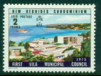 New-Hebrides-Br-1976-The-1st-Anniversary-of-the-National-Assembly-2Fr-MUH