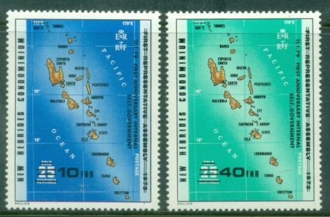 New-Hebrides-Br-1979-The-1st-Anniversary-of-Internal-Self-Government-Overprinted-FIRST-ANNIVERSARY-INTERNAL-SELF-GOVERNMENT-MUH